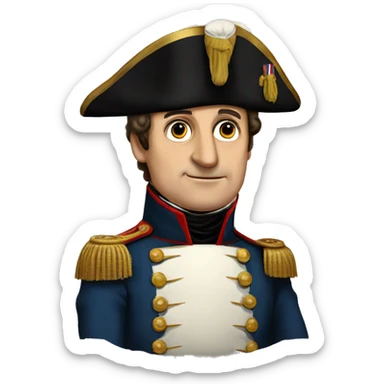 Napoleon Bonaparte sticker