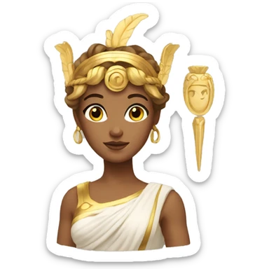 Greek goddess  sticker