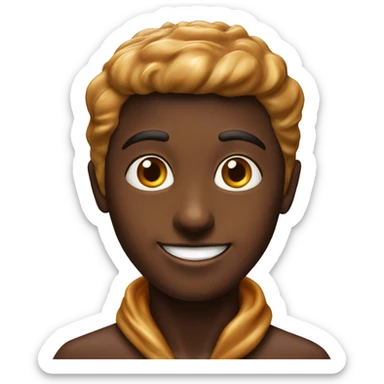 Dubai chocolate with caramel sticker