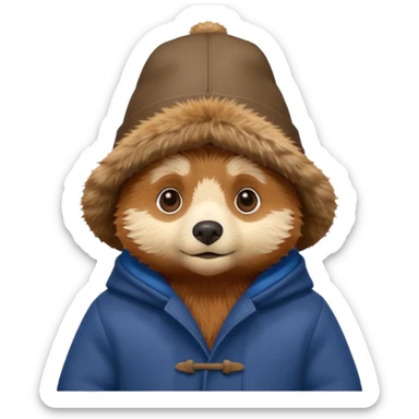 Paddington night sticker