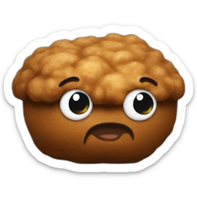 turd nugget sticker
