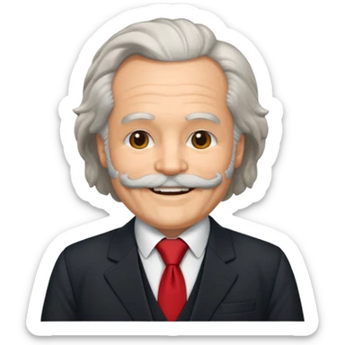 Happy Karl Marx\ sticker