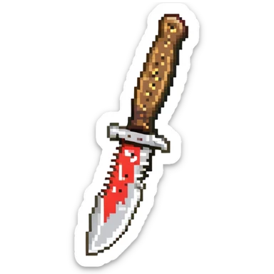 switch blade knife sticker