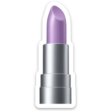 Light pastel Purple tube of lipstick sticker