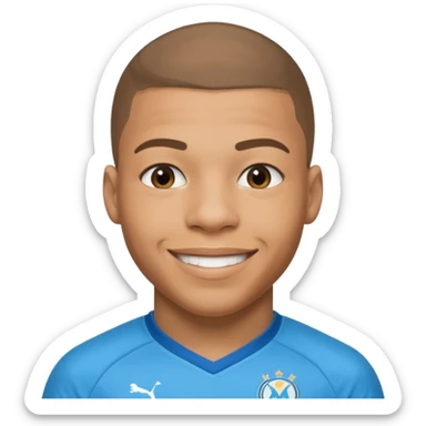 Mbappe l’OM sticker