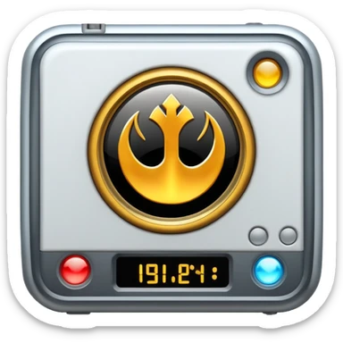 Stars Wars holocomunicator sticker