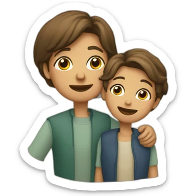 Fils et une mère  sticker