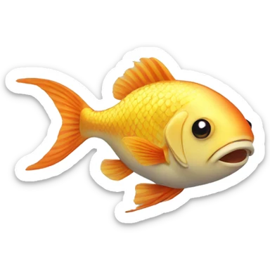 Fish sticker