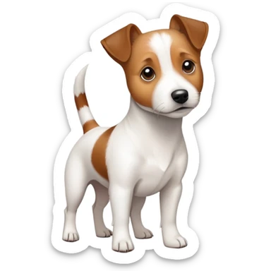 Jack Russell Terrier dog sticker