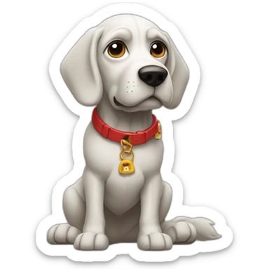 snoopdog-with-stuff sticker