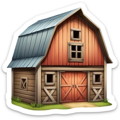 barn  sticker