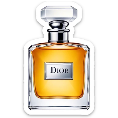 Dior parfum sticker