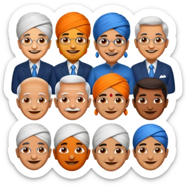 Create a Emoji of Famous Indian Politicians sticker