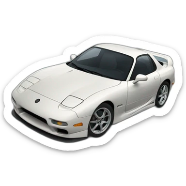 Madame rx7 sticker