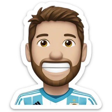 messi-argentina-champion sticker