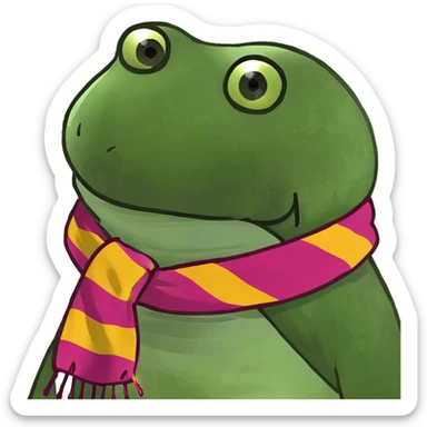Super gay pride extra with scarf sticker