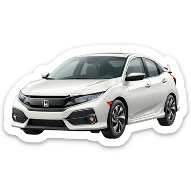 Logotipo de honda civic sticker