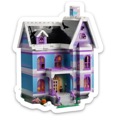Lego barbie’s haunted dream house  sticker