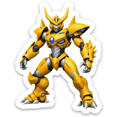 Wargreymon-Medabee sticker