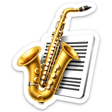 jazz music sticker