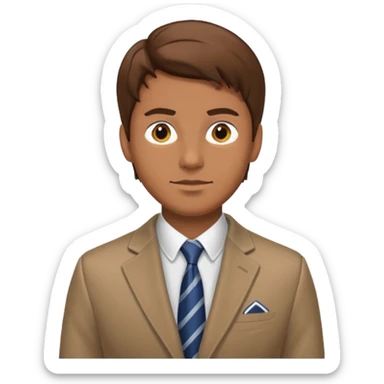 sports management man sticker