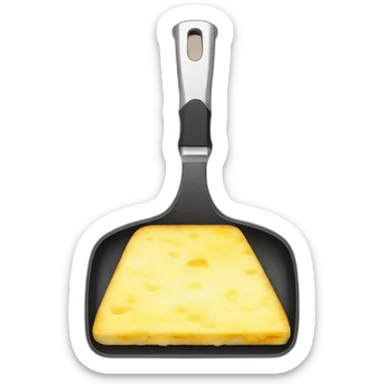 Appareil à raclette sticker
