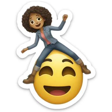 Une personne qui s appelle sihem sur un dromadaire sticker