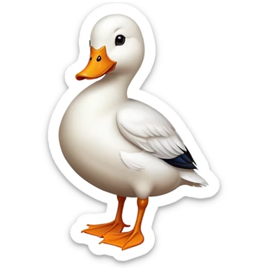 Duck  sticker