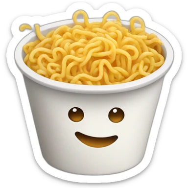 instant noodle sticker