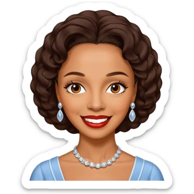 Dorothy Dandridge sticker