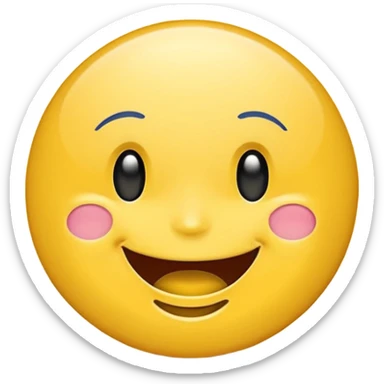 reaction bar from Facebook make it HAHA emoji all sticker