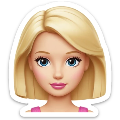 Barbie sticker