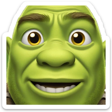 Shrek sticker