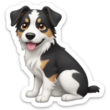 Jul qui a un chien avc des tn sticker