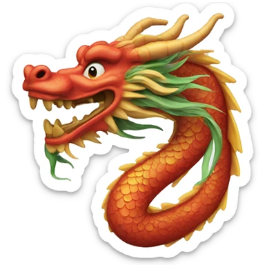 Chinese Dragon sticker