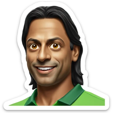 Shoaib Akhtar sticker