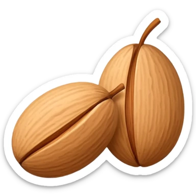 Almond sticker