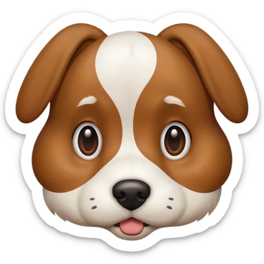 Un perro confundido  sticker