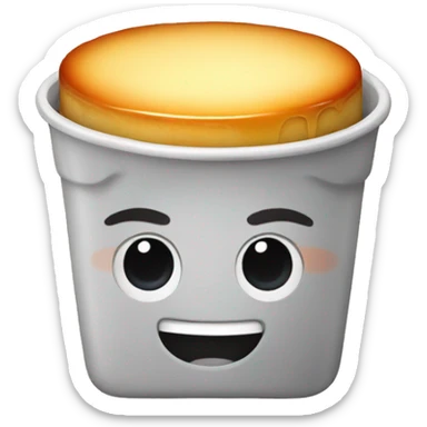 Flan  sticker