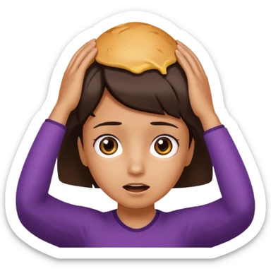 Going to fast for you (hand over the head  motion) sticker