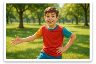 menga 10 11 yoshli bolani tasvirlab ber  sticker