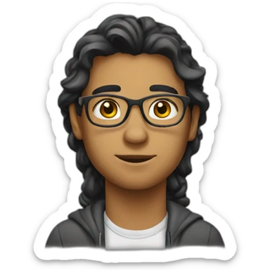 University student sticker