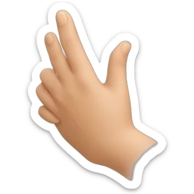 Emoji cœur avec les mains ému sticker