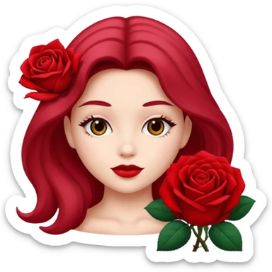 Jennie rose sticker