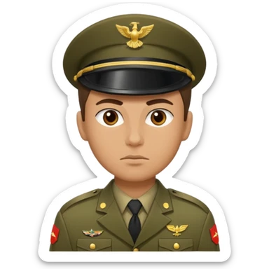 Sargento fuerza armada sticker