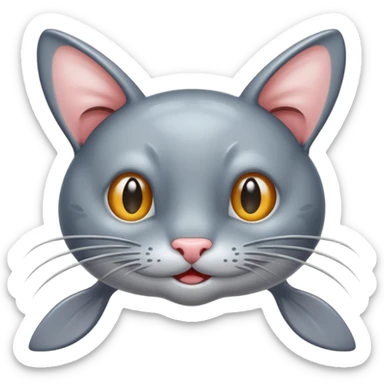 catfish realistic sticker