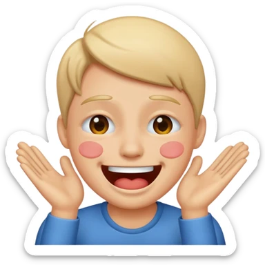 Laughing crying  sticker