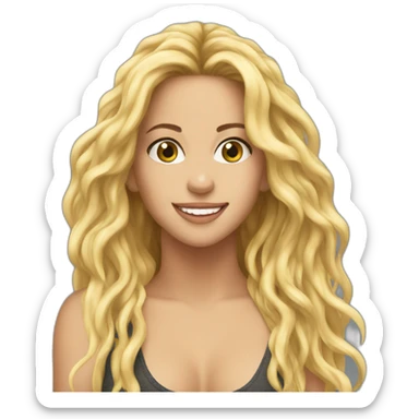 Shakira sticker