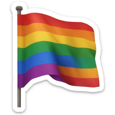 pride flag sticker
