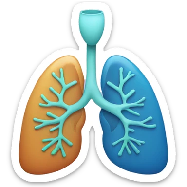 lungs sticker
